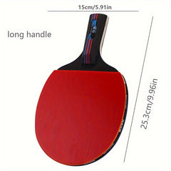 2pcs Beginner Table Tennis Rackets For Training
