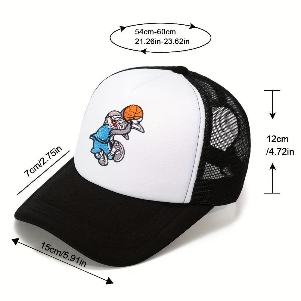 Unisex Adjustable Sunshade Baseball Cap For Outdoor Sport