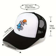 Unisex Adjustable Sunshade Baseball Cap For Outdoor Sport
