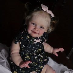 Realistic Zoel Reborn Doll with Hand Rooted Hair and Visible Veins