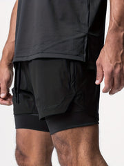 Men's Active Quick Dry Stretch Shorts with Pocket