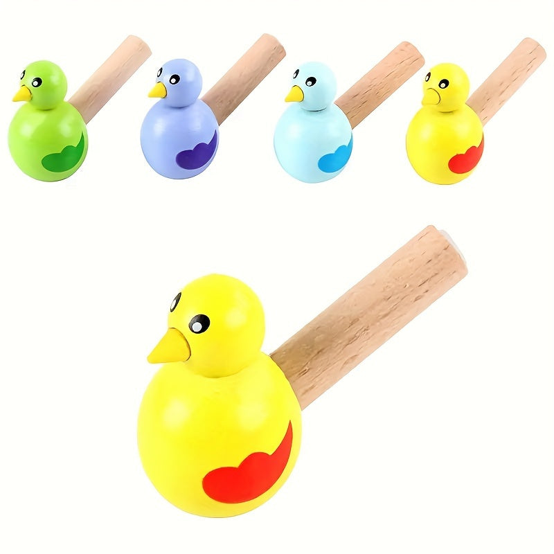 Wooden Toys Mini Whistle Bird Educational Music Toys