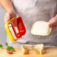 2pcs Square Sealing Machine Stainless Steel Biscuit Cutter Candy Mold