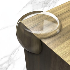 6pcs Transparent Silicone Corner Protectors for Desk Protection