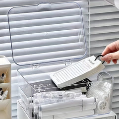 Office Supplies Storage Box Large Capacity for Tidy Workspace