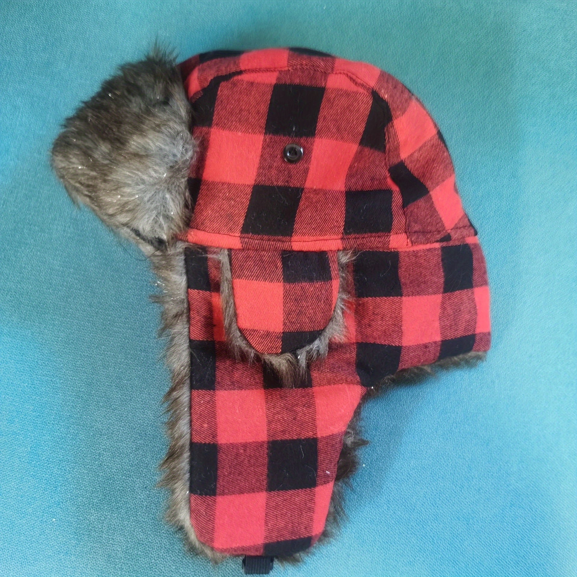 Plush Trapper Hat for Men and Women Winter Outdoor Ski Hat