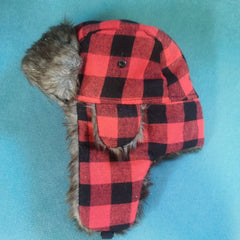Plush Trapper Hat for Men and Women Winter Outdoor Ski Hat