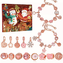 DIY Charms Beads & Bracelets Advent Calendar 24 Days Christmas Gift Set