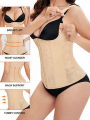 Front Buckle Shaping Waist Trainer Tummy Control Top