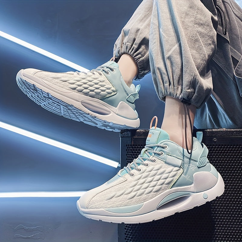 Men's Lace-up Sneakers Athletic Shoes Running Basketball Gym