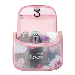 Waterproof Travel Makeup Cosmetic Pouch Organizer Hanging Toiletry Bag