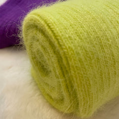 2 Pairs Fuzzy Socks Warm & Cozy Mid Tube Stockings