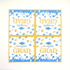 Congrats Grad Napkins - Graduation Party Supplies - Graduation Table Decorations