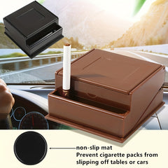 Men's Cigarette Case Box Auto Pop-up Convenient Storage