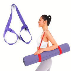 Adjustable Cotton Yoga Mat Storage Straps in Multiple Colours