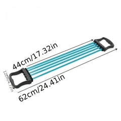 Multifunctional Resistance Band with Handles for Full Body Workout