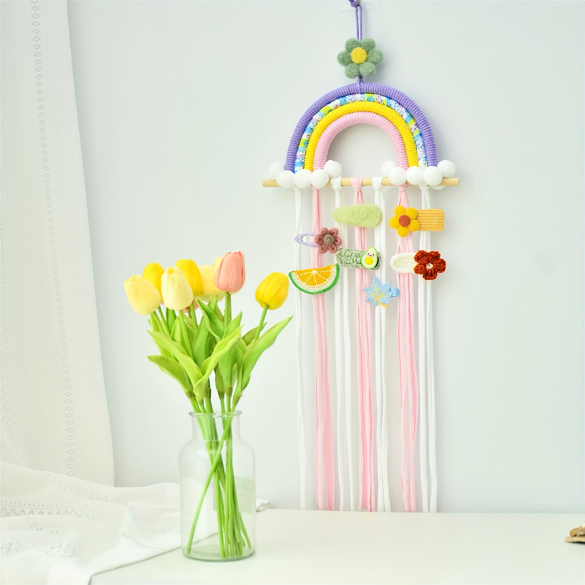 Colorful Hair Accessory Wall Hanger