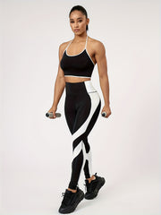 Quick Drying Butt Lifting Gym Leggings High Waist Yoga Pants