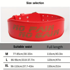 Fitness Belt Squat Waist Protection Equipment for Weightlifting