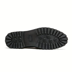 Men's Buckle Straps Slip On Monk Shoes - Smart Casual Walking Shoes