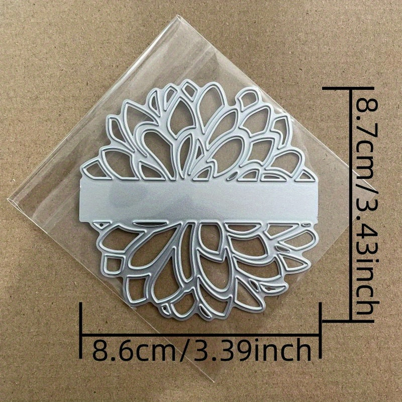 1pc Flower Metal Cutting Dies Stencils DIY Scrapbooking Embossing Handcraft Deco