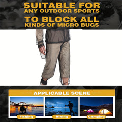 Anti Mosquito Mesh Pants With Carrying Bag
