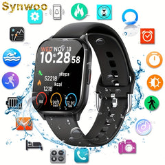 Synwoo Smart Watch for Women&Men - Fitness Tracker Watches with Sleep Monitoring