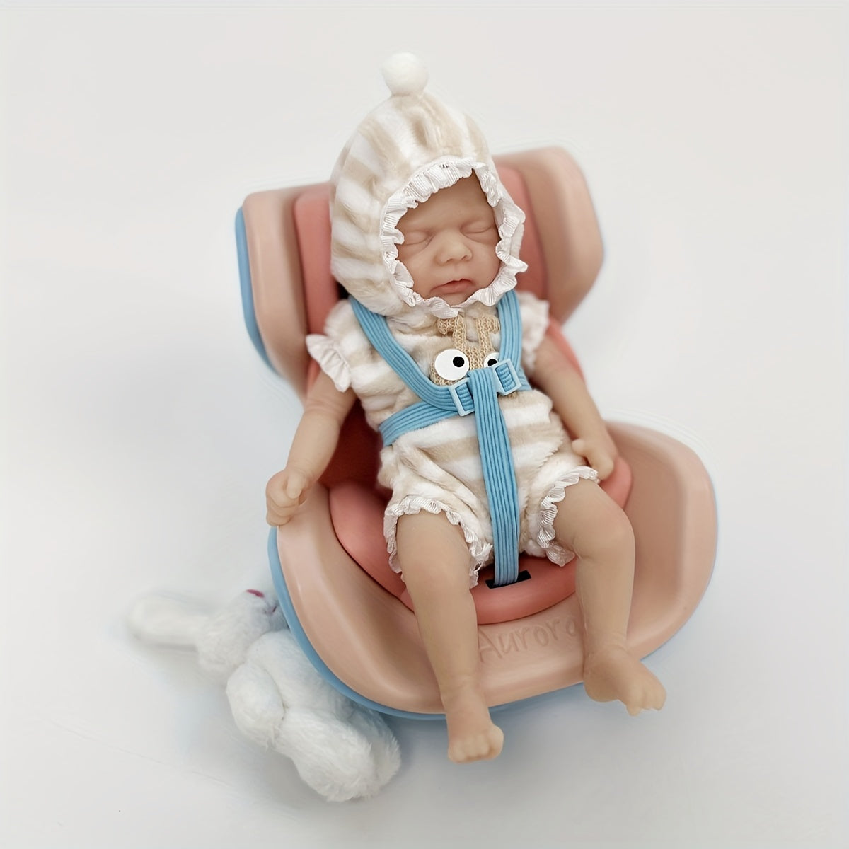 Twin Silicone Reborn Doll with Surprise Accessories