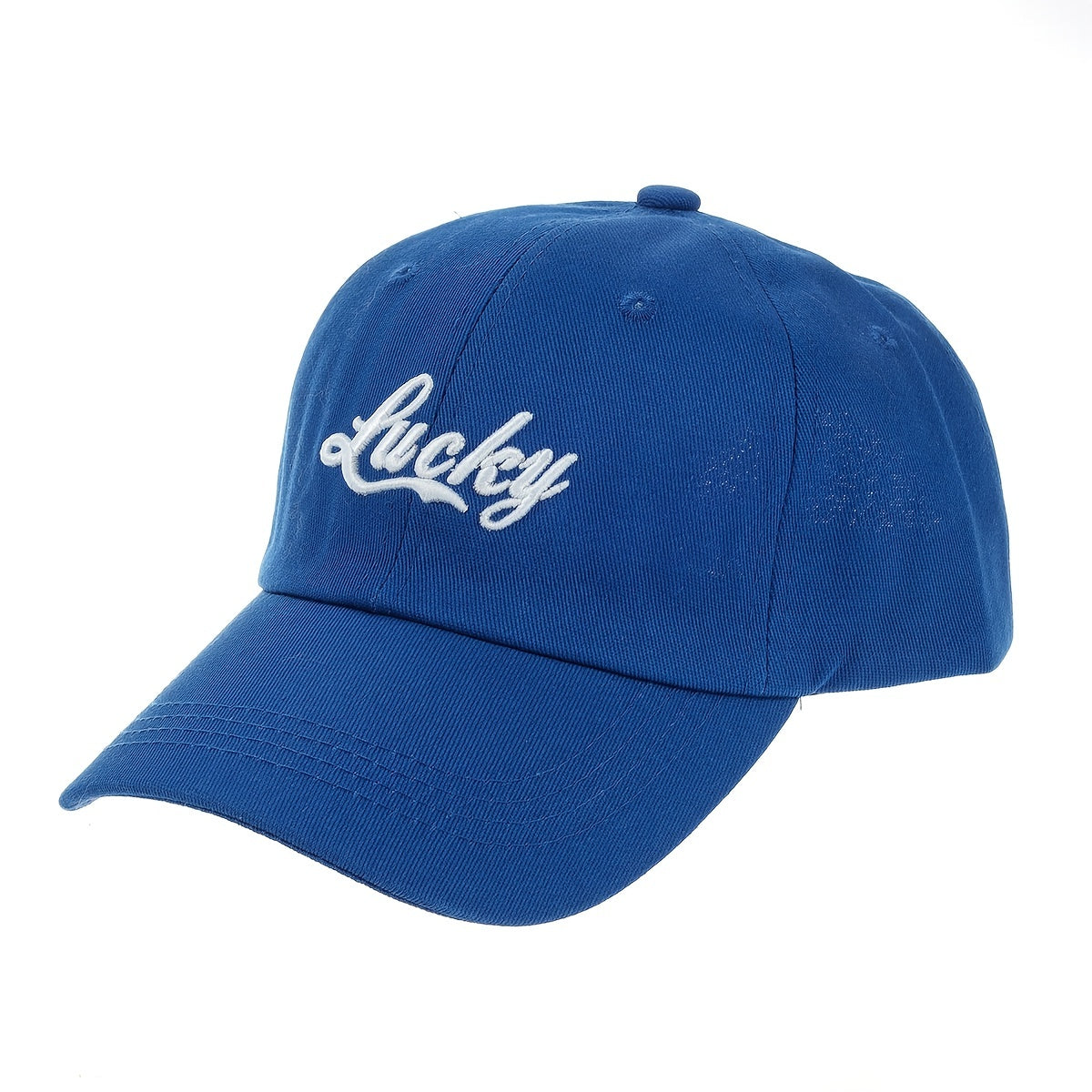 Soft Top Baseball Cap Letter Sunscreen Peaked Cap Unisex