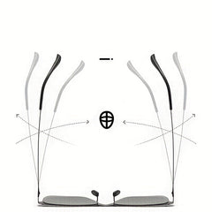 Men's Stainless Steel Polarized Sunglasses for Outdoor Activities