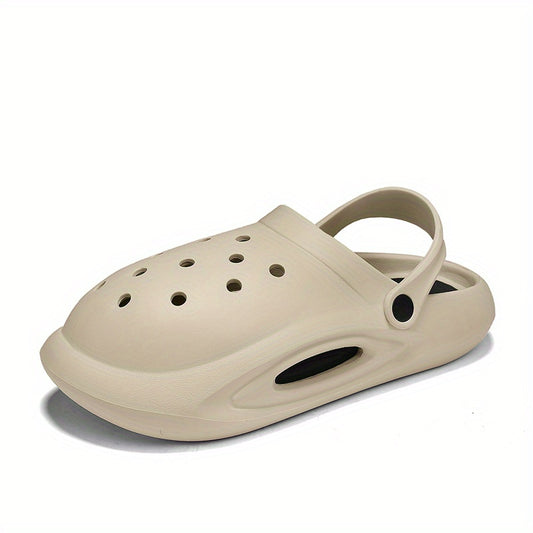 Men's Lightweight Comfy Clogs Hollow Out Non Slip Garden Shoes Summer