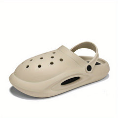 Men's Lightweight Comfy Clogs Hollow Out Non Slip Garden Shoes Summer