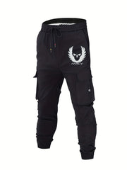 Men's Drawstring Cargo Joggers For Spring Summer Outdoor