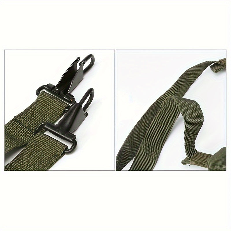 1pc Outdoor Belt with Double Shoulder Harness Chest Belt