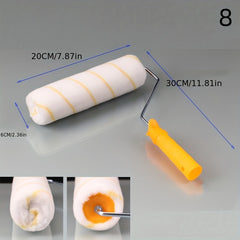 Hot Melt Roller Brush, Latex Paint Roller - 22.86 cm, No Dead Corner