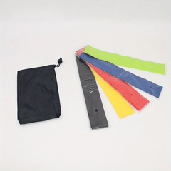 5pcs Yoga Tension Stretching Elastic Circle Resistance Belt for Body Shaping