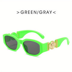 Polygon Sunglasses Retro UV400 for Women Men