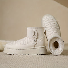 Women's Non slip Snow Boots Thickened Warm Shoes