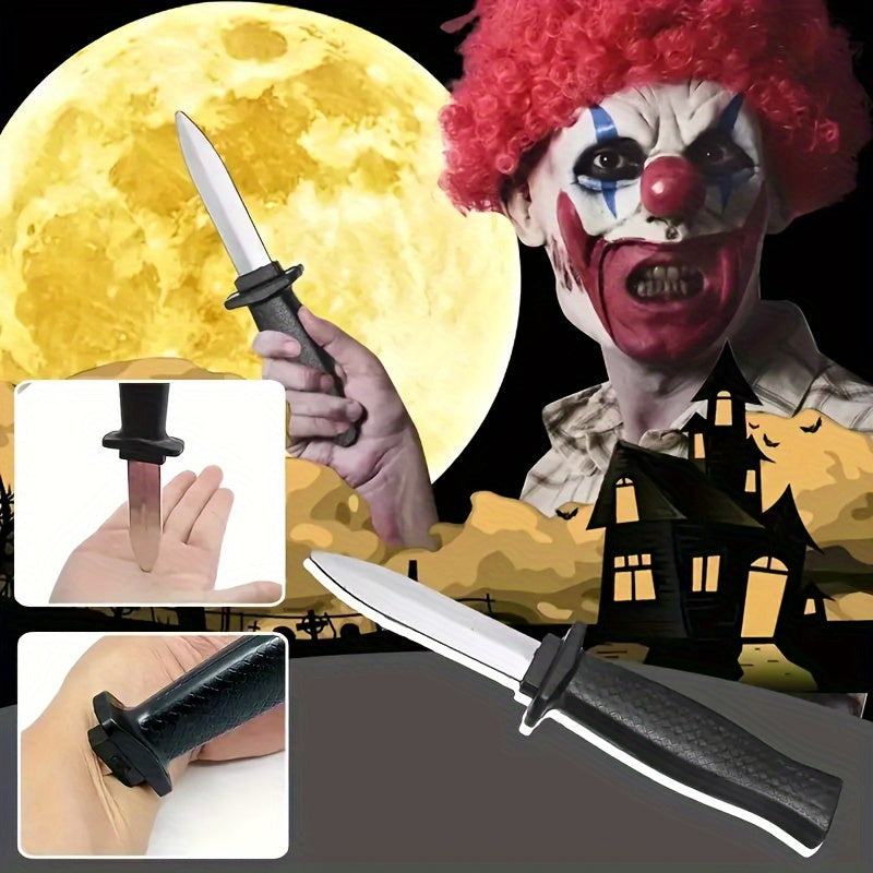 3pcs PVC Retractable Prank A Horrible Halloween and Christmas Prank Gift