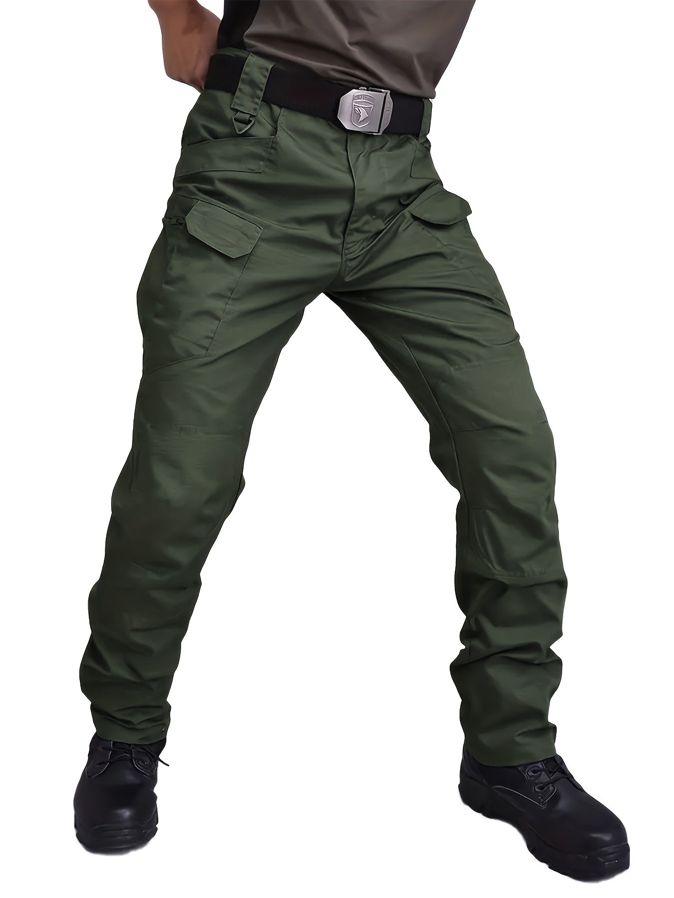 Men's Waterproof Tactical Pants Combat Cargo Pants Outdoor