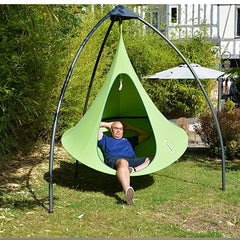 Waterproof Swing Chairs Outdoor Garden Camping Hammock Foldable Swing Chair