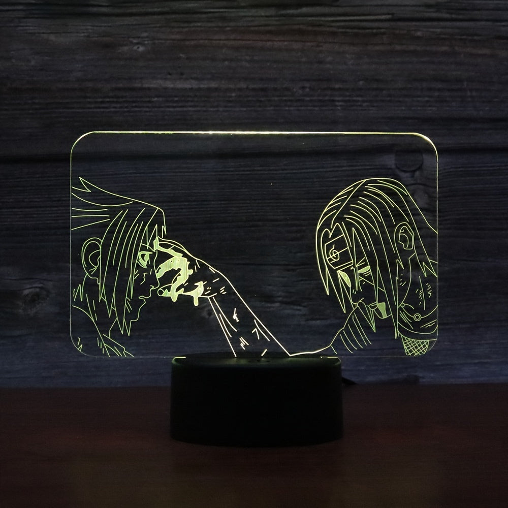 Anime 3D Night Light Acrylic Colorful Lamp Usb Decoration