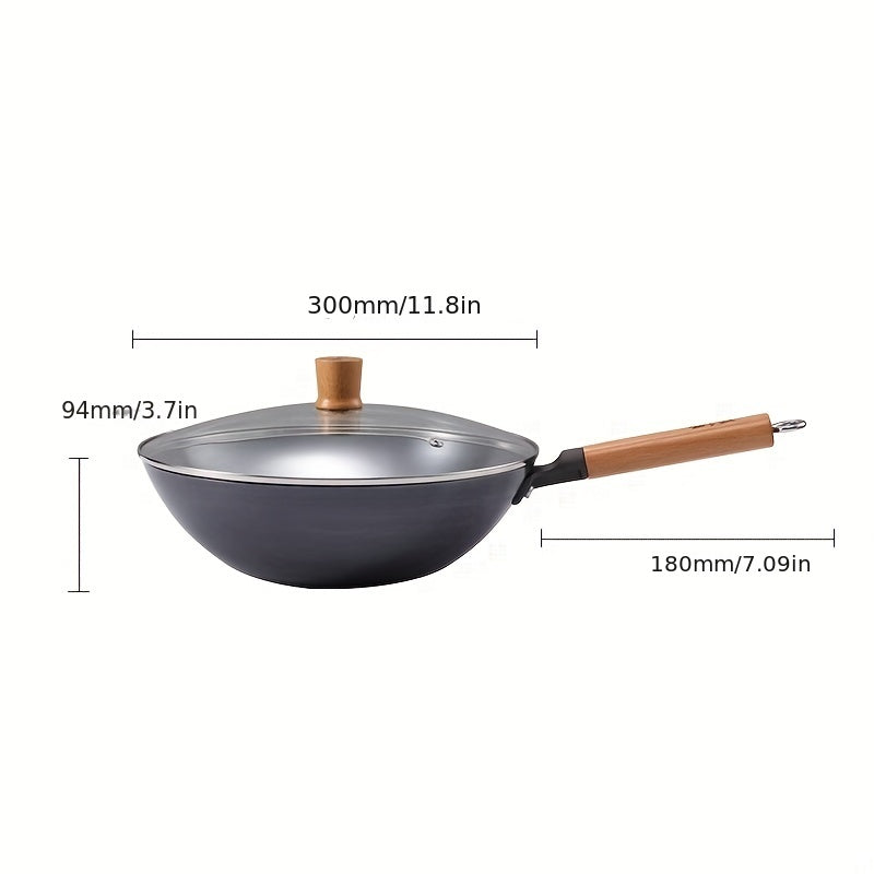 Non Stick Cast Iron Skillet for Gas Stove Top & Induction Cooker