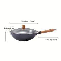 Non Stick Cast Iron Skillet for Gas Stove Top & Induction Cooker