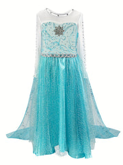 Princess Dress with Diamonds Tulle Halloween Costume
