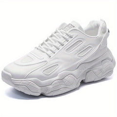 Men's Chunky Sneakers Elevator Shoes Breathable Wear-resistant