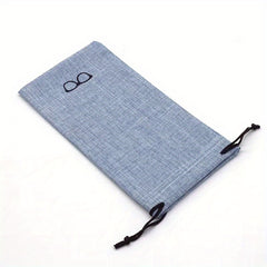 Eyeglass Pouch Elastic Opening Portable Storage Bag Lightweight Glasses Pouch