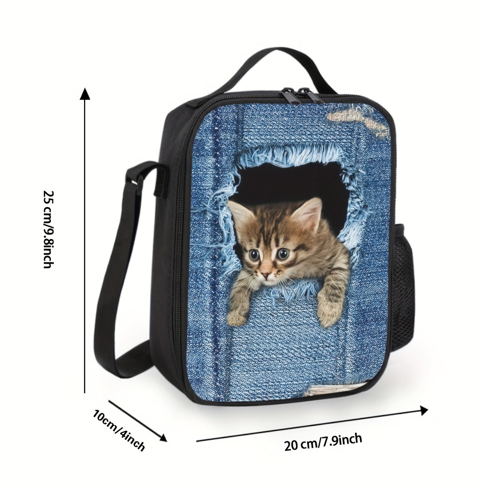 3D Animal Insulated Lunch Box for Girls Waterproof Reusable