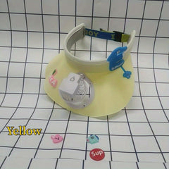 Colorful Matching Summer Kids Sun Hat w/ Large Brim