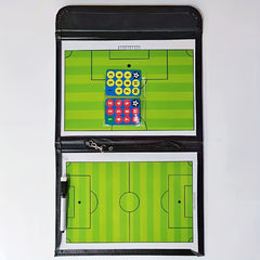 Foldable Strategy Coach Board Soccer Coaching Board Portable Soccer Referee Kit